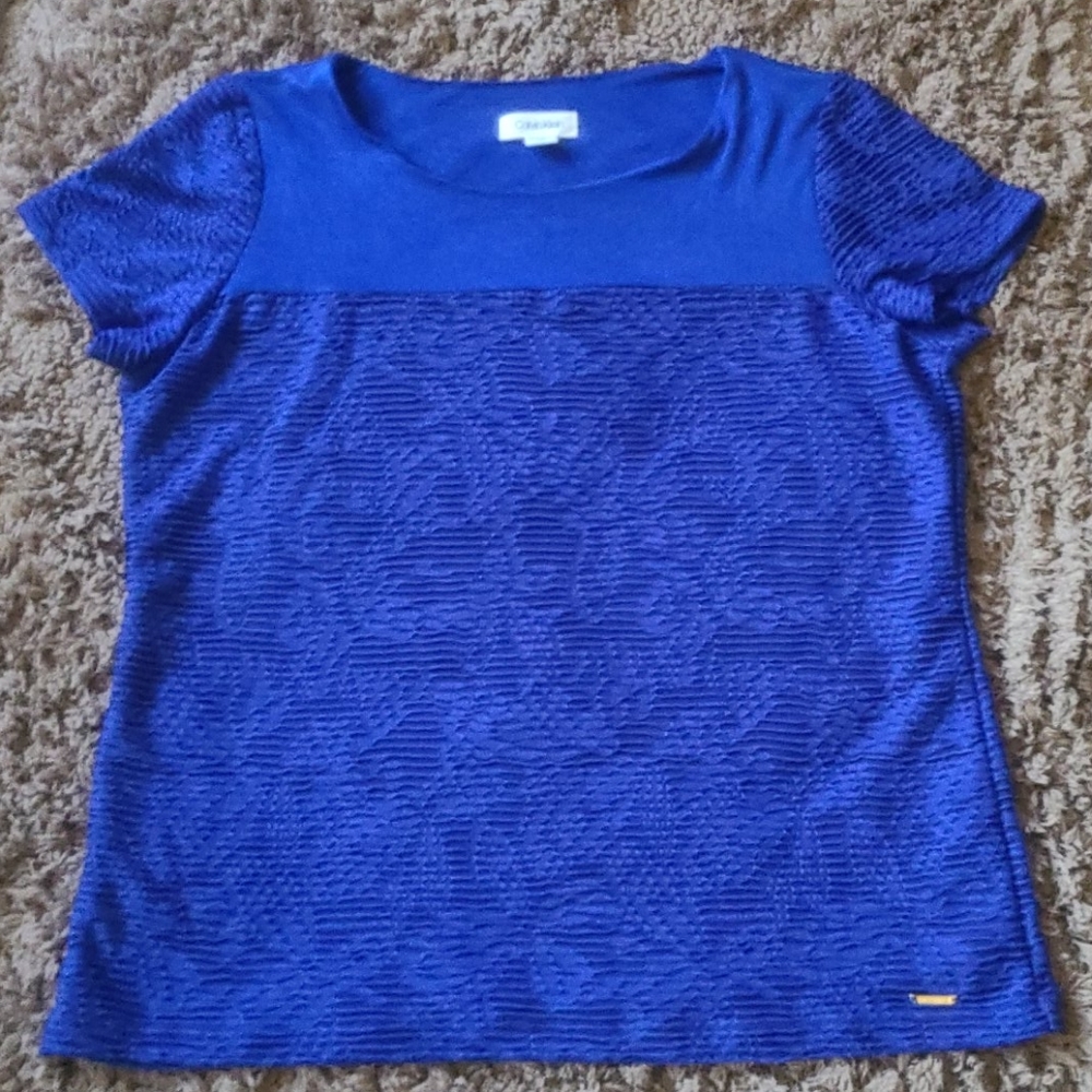 🛍️2/$20 Calvin Klein Top Sz L